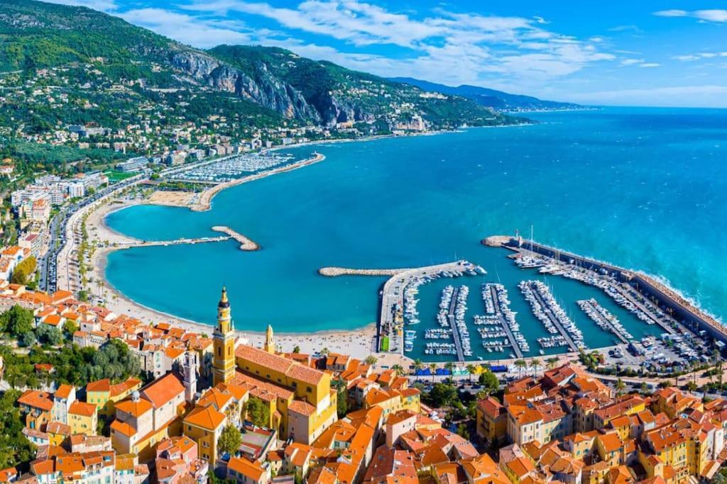 Apartamento Le Landelle - Centre- Climatisation -Proche Gare Sncf Menton Exterior foto